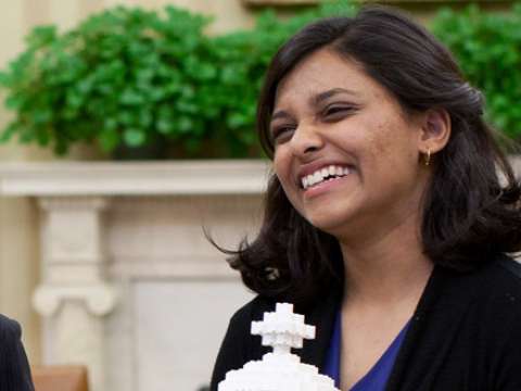 Shree Bose in 2011 (Google Science Fair winner)