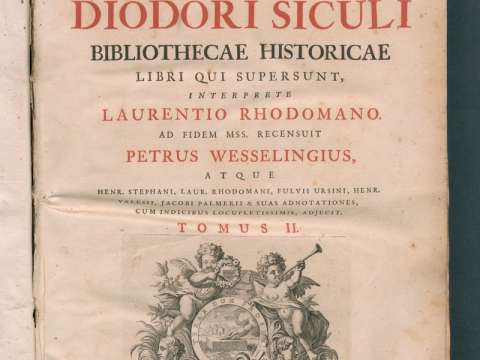 Bibliotheca historica, 1746