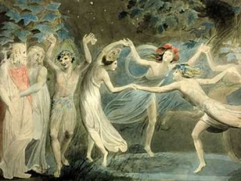 Oberon, Titania and Puck with Fairies Dancing (1786)