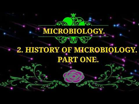 HISTORY OF MICROBIOLOGY