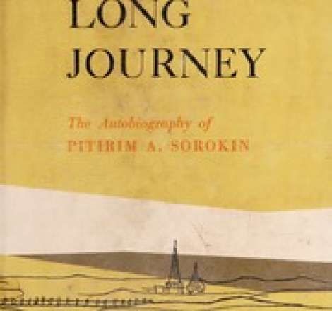 A long journey; the autobiography of Pitirim A. Sorokin