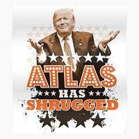 President Trump Atlas Poster