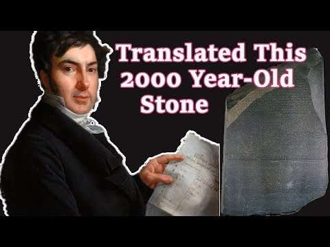 The Scholar That Deciphered The Rosetta Stone | Champollion