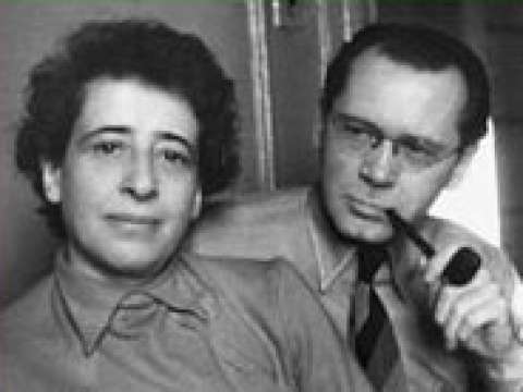 Hannah Arendt with Heinrich Blücher, New York 1950