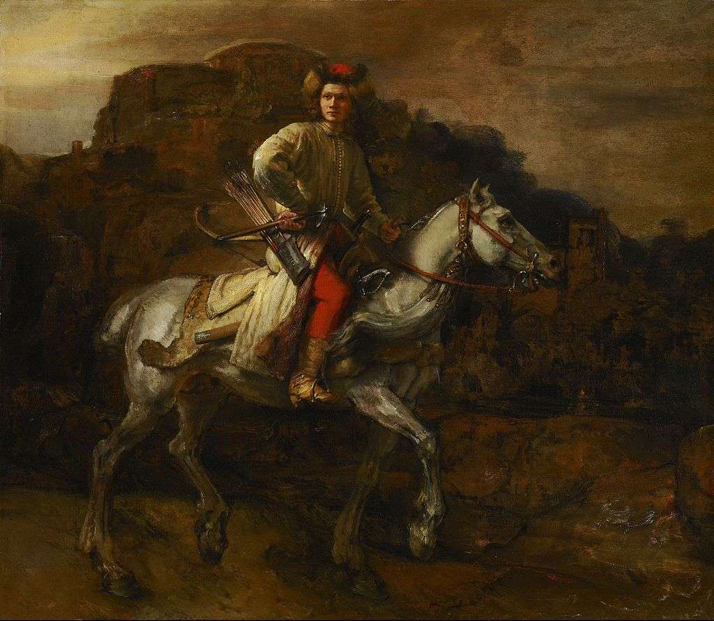 The Polish Rider – Possibly a Lisowczyk on horseback
