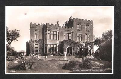 Bleak House (pictured in the 1920s) in Broadstairs, Kent, where Dickens wrote some of his novels