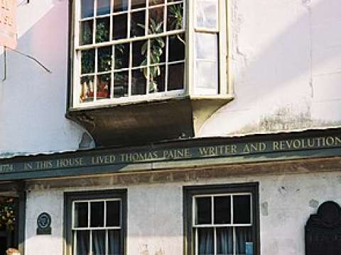 Thomas Paine's house in Lewes