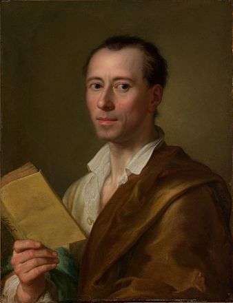 Portrait by Raphael Mengs, after 1755