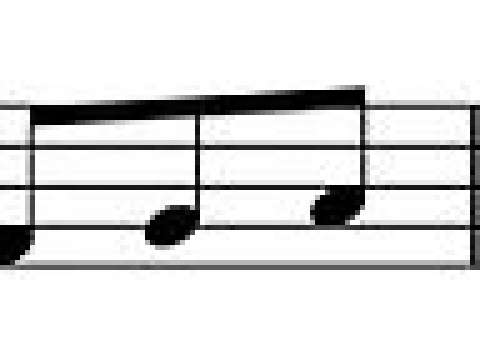 Leitmotif associated with the horn-call of the hero of Wagner's opera Siegfried