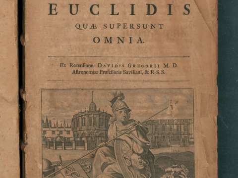 Euclidis quae supersunt omnia (1704)