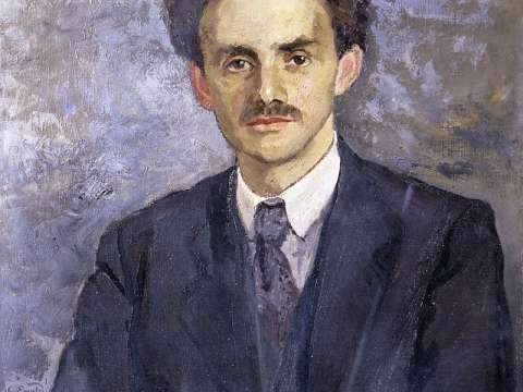 Portrait of Paul Dirac by Clara Ewald (1939)