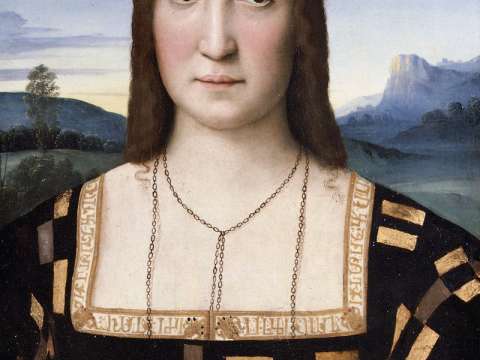 Portrait of Elisabetta Gonzaga, c. 1504