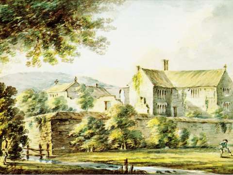 The Drake home of Ash, in Devon, re-built by Sir John Drake, 1st Baronet (1625–1669) after its near destruction during the Civil War