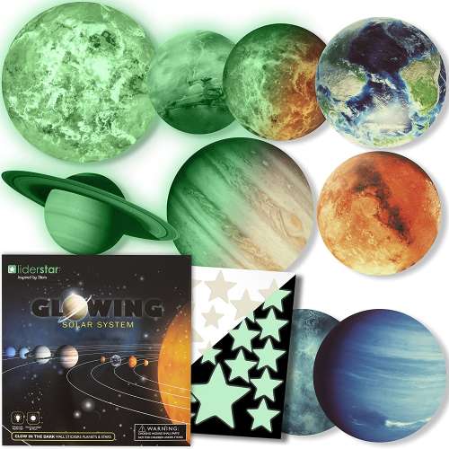 Glow in The Dark Stars and Planets