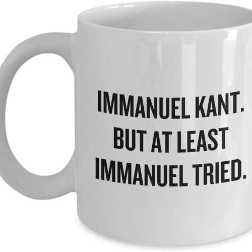 Immanuel Kant Coffee Mug