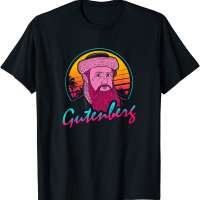 Johannes Gutenberg Retro T-Shirt