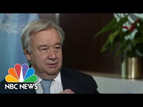 UN Secretary-General’s Gives Grave Warning On Climate Change