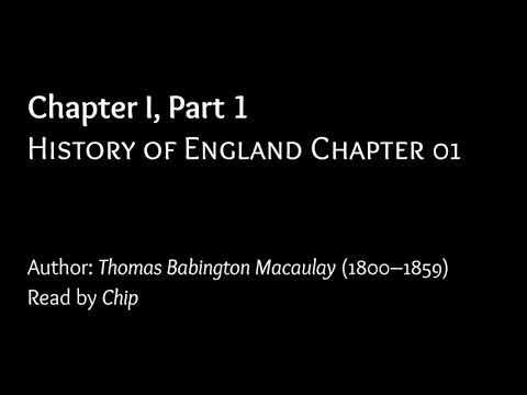 History of England Chapter 01 (Thomas Babington Macaulay)