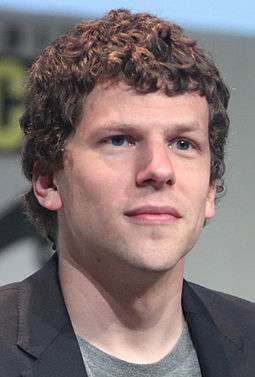 Jesse Eisenberg (pictured) played Zuckerberg in The Social Network