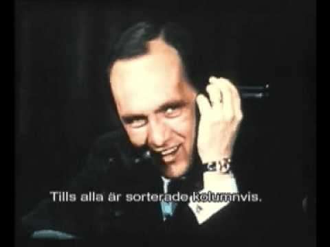 IBM Comedy 1970: Bob Newhart - A Call From Herman Hollerith