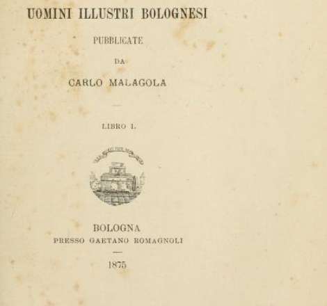 Lettere inedite di uomini illustri bolognesi
