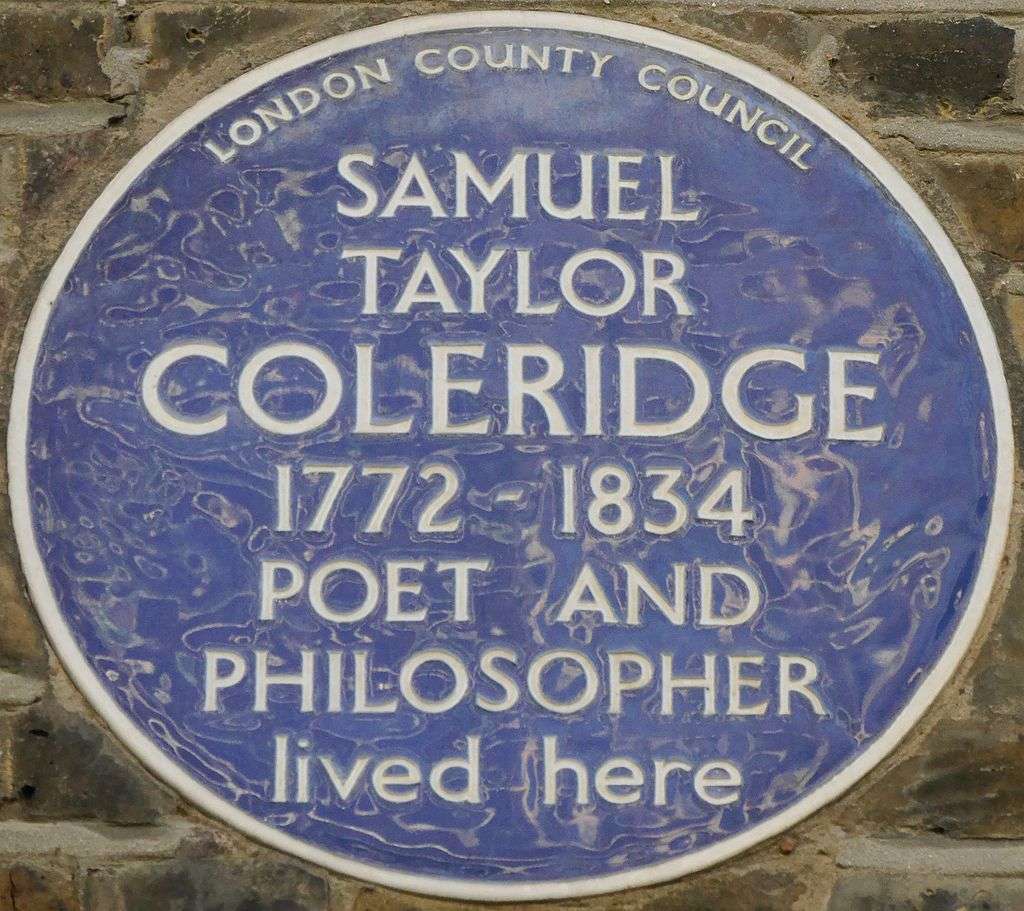 Blue plaque, 7 Addison Bridge Place, West Kensington, London