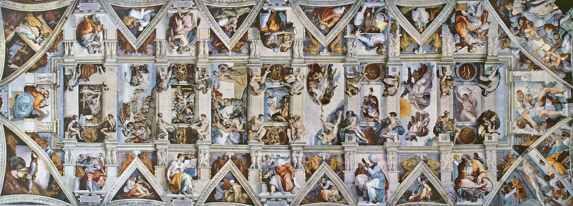 The Sistine Chapel Ceiling (1508–1512)