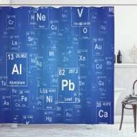 Ambesonne Science Shower Curtain