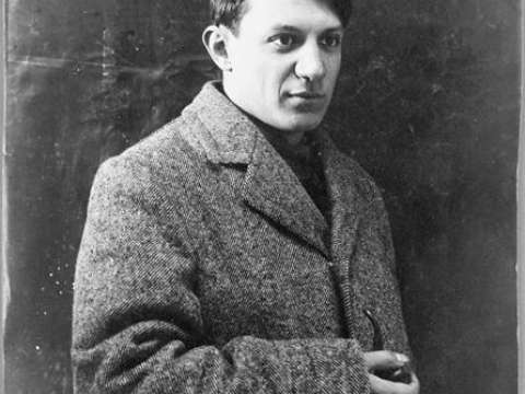  Portrait photograph of Pablo Picasso, 1908