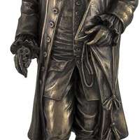 Benjamin Franklin Bronzed Statue