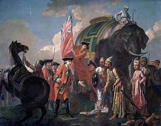 Robert Clive's victory at the Battle of Plassey established the East India Company as a military as well as a commercial power.