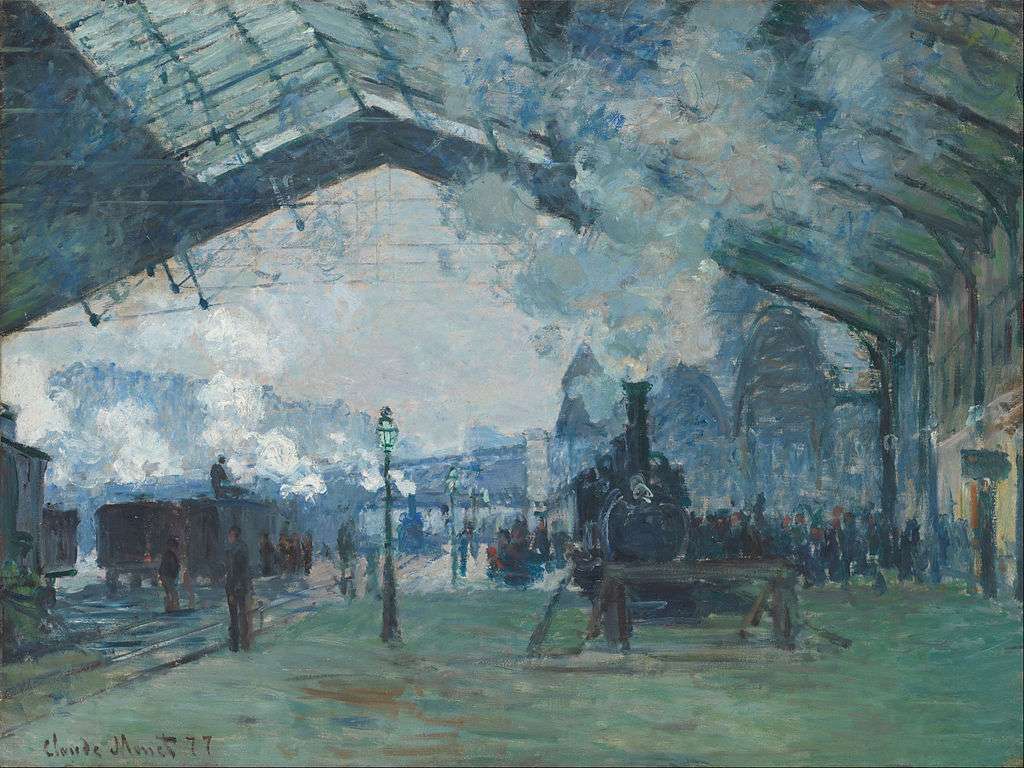 Arrival of the Normandy Train, Gare Saint-Lazare, 1877