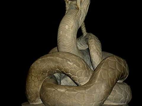 Statue of the snake-god Glycon, invented by the oraclemonger Alexander of Abonoteichus, whom Lucian satirizes in his treatise Alexander the False Prophet