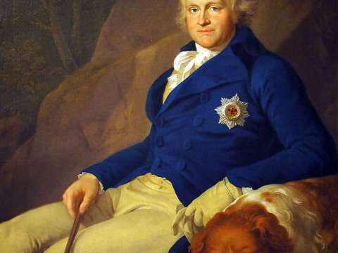 Karl August, Grand Duke of Saxe-Weimar-Eisenach in 1805 by Georg Melchior Kraus