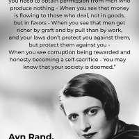 Ayn Rand Quote Wall Art Print
