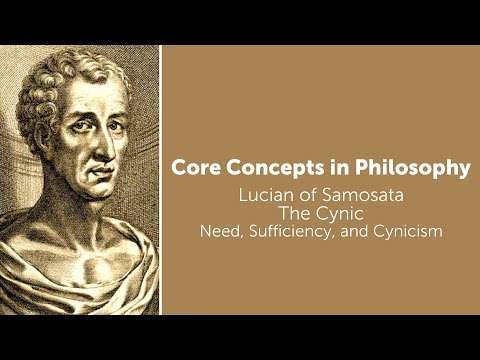 Lucian of Samosata, The Cynic | Need, Sufficiency, and Cynicism