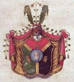 His coat of arms