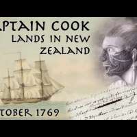 Captain Cook lands in New Zealand