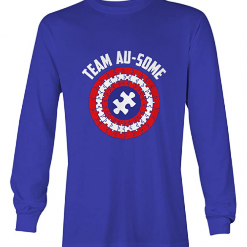 Haase Unlimited Team Au-Some - Autism Awareness Month Youth T-Shirt