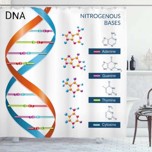 DNA Shower Curtain