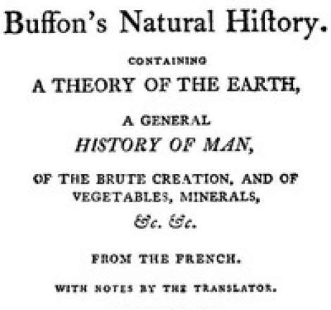 Buffon's Natural History, Volume 01