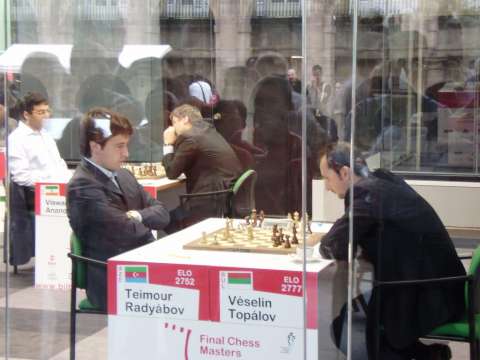 Radjabov versus Veselin Topalov in Bilbao, 2008