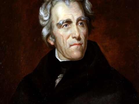 Jackson in 1824, painted by Thomas Sully.