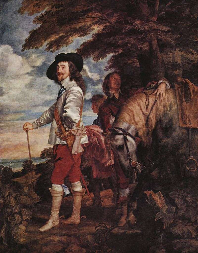 Charles I at the Hunt, c. 1635, Louvre