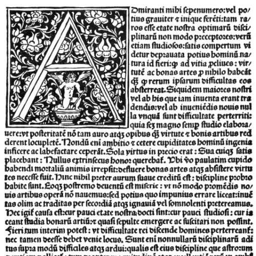 In Almagestum Ptolomei Poster Print