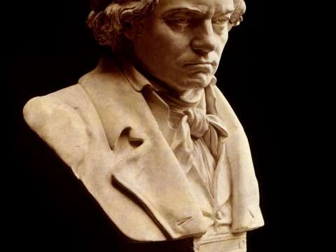 Bust of Beethoven by Hugo Hagen, 1892, Library of Congress, Washington, D.C.
