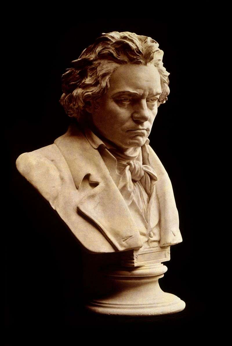 Bust of Beethoven by Hugo Hagen, 1892, Library of Congress, Washington, D.C.