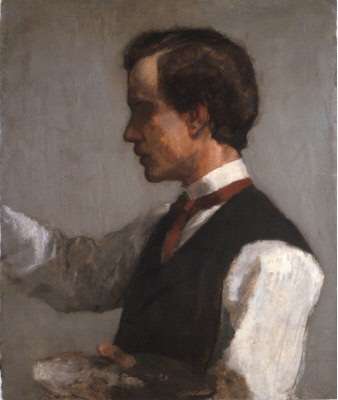Portrait of William James by John La Farge, circa 1859